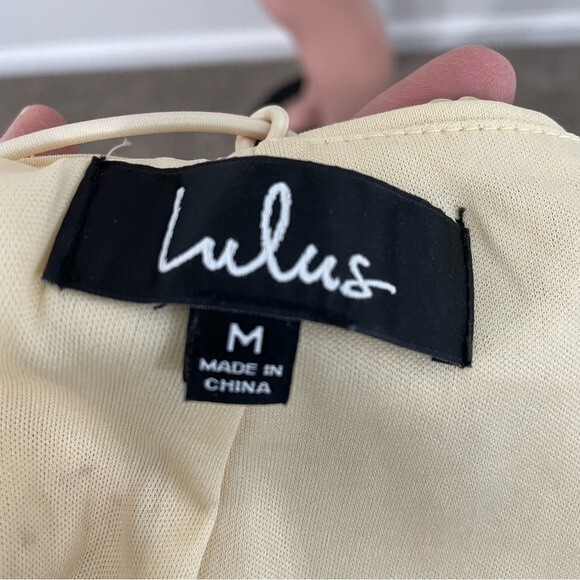 NWT Lulus Force of‎ Fashion Gold Backless Sequin Mini Dress Size MEDIUM - Picture 4 of 10